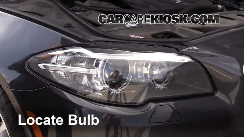 2014 BMW 535d xDrive 3.0L 6 Cyl. Turbo Diesel Lights Daytime Running Light (replace bulb)
